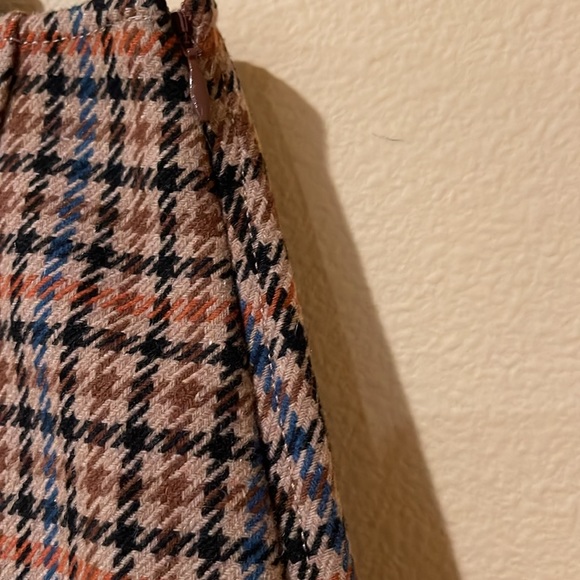 NWT A.L.C. Rylee Houndstooth Wool Skirt - Picture 6 of 7